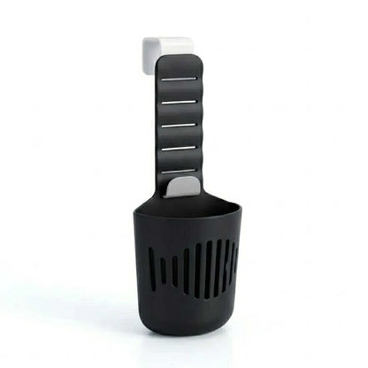 Silicone Toilet Tank Tablet Holder - Hanging Cleaner & Deodorizer Organizer
