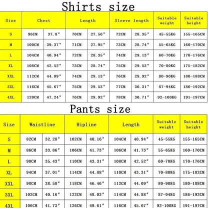 Men’s RU Camo Tactical Outfit Set - 2-Piece Breathable Long Sleeve Shirt and Multi-Pocket Cargo Pants for Outdoor Training and Combat Wear
