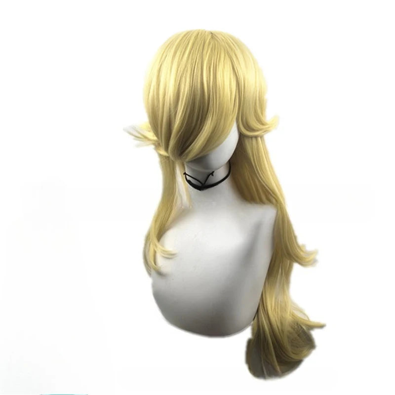 Princess Cosplay Wig for Girls - Synthetic Hair Halloween Birthday Party Costume Accessory