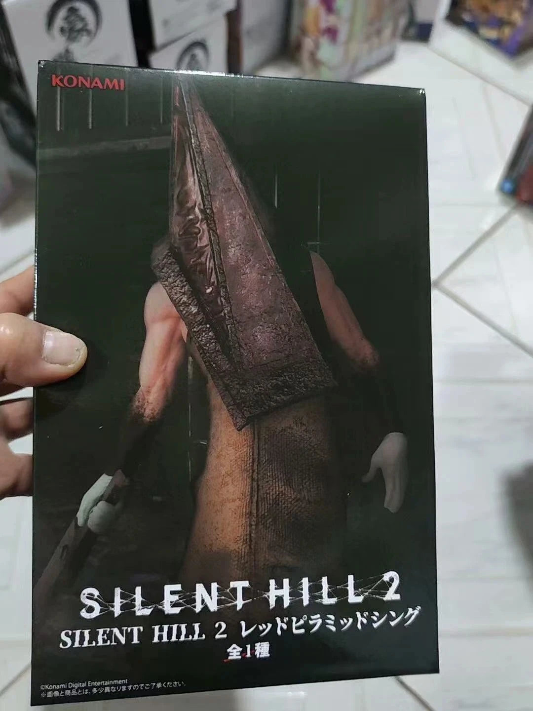 Silent Hill Figure – Bubble Head Nurse Red Pyramid Head Ornament, Horror Collectible Toy Gift