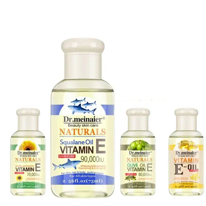 Vitamin E Facial Essence Oil 75ml – Moisturizing Skin Care Serum for Pore Care, Fine Lines & Radiant-Looking Skin
