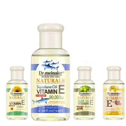 Vitamin E Facial Essence Oil 75ml – Moisturizing Skin Care Serum for Pore Care, Fine Lines & Radiant-Looking Skin