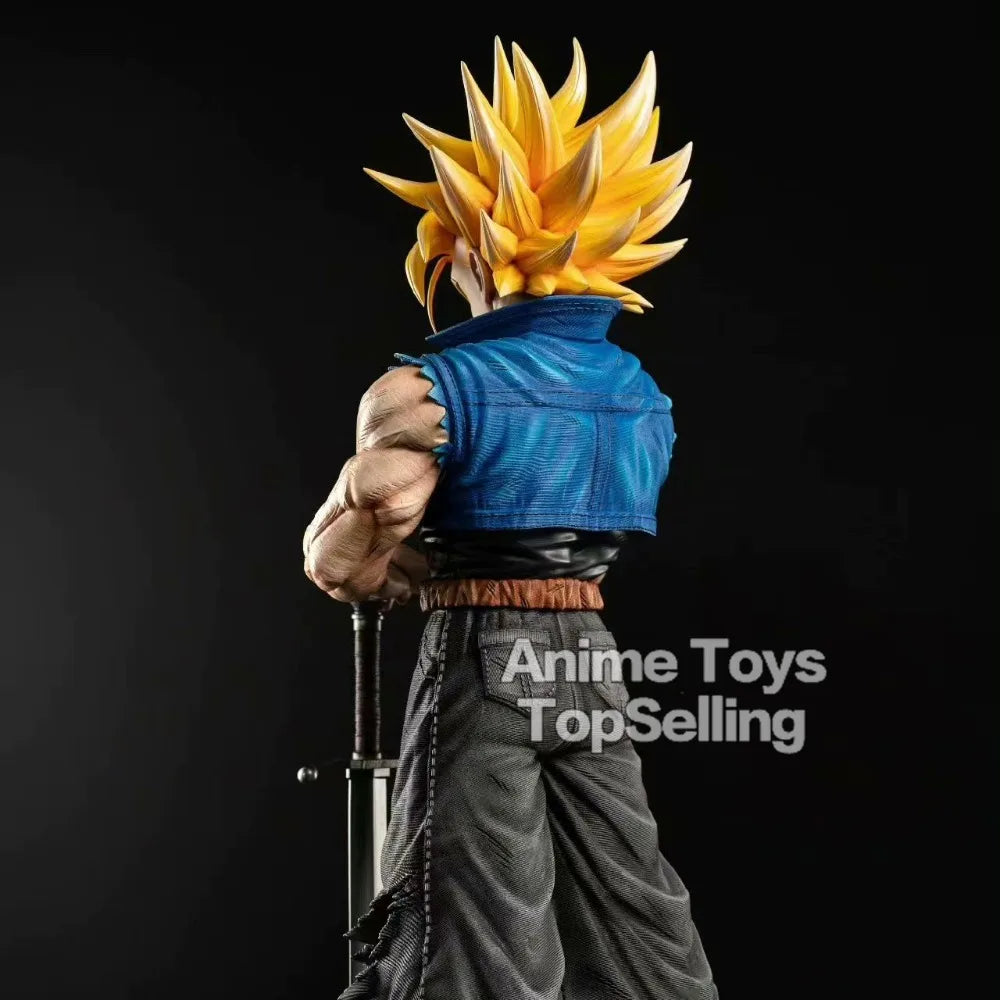 25cm Anime Dragon Ball Z Trunks Figure – Future Trunks MPVC Action Figure Statue, Collectible Model Toy for Children Gifts