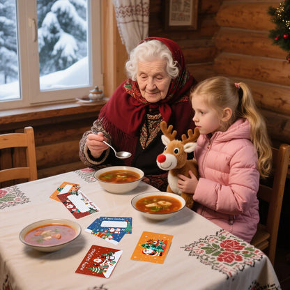 Christmas Scratch Cards 2025 — DIY Merry Xmas Decorations & Surprise Gifts for Home, Navidad & New Year 2026