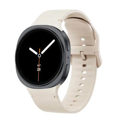 Samsung Galaxy Watch 8 Silicone Sport Strap - Replacement Band for Galaxy Watch 8 40mm/44mm and Watch 8 Classic 46mm
