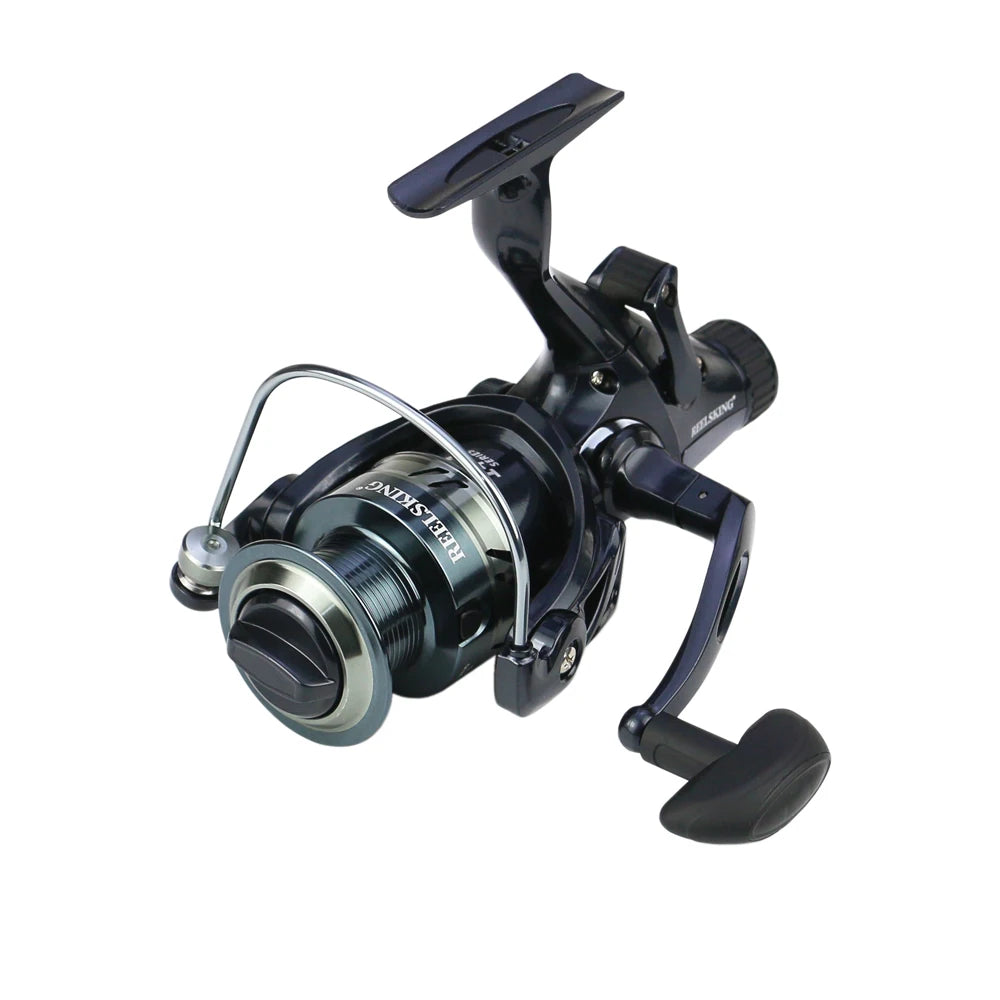 8-25KG Fishing Spinning Reel - 14+1BB Carp Reel with Double Brake Metal Spool for Saltwater Fishing