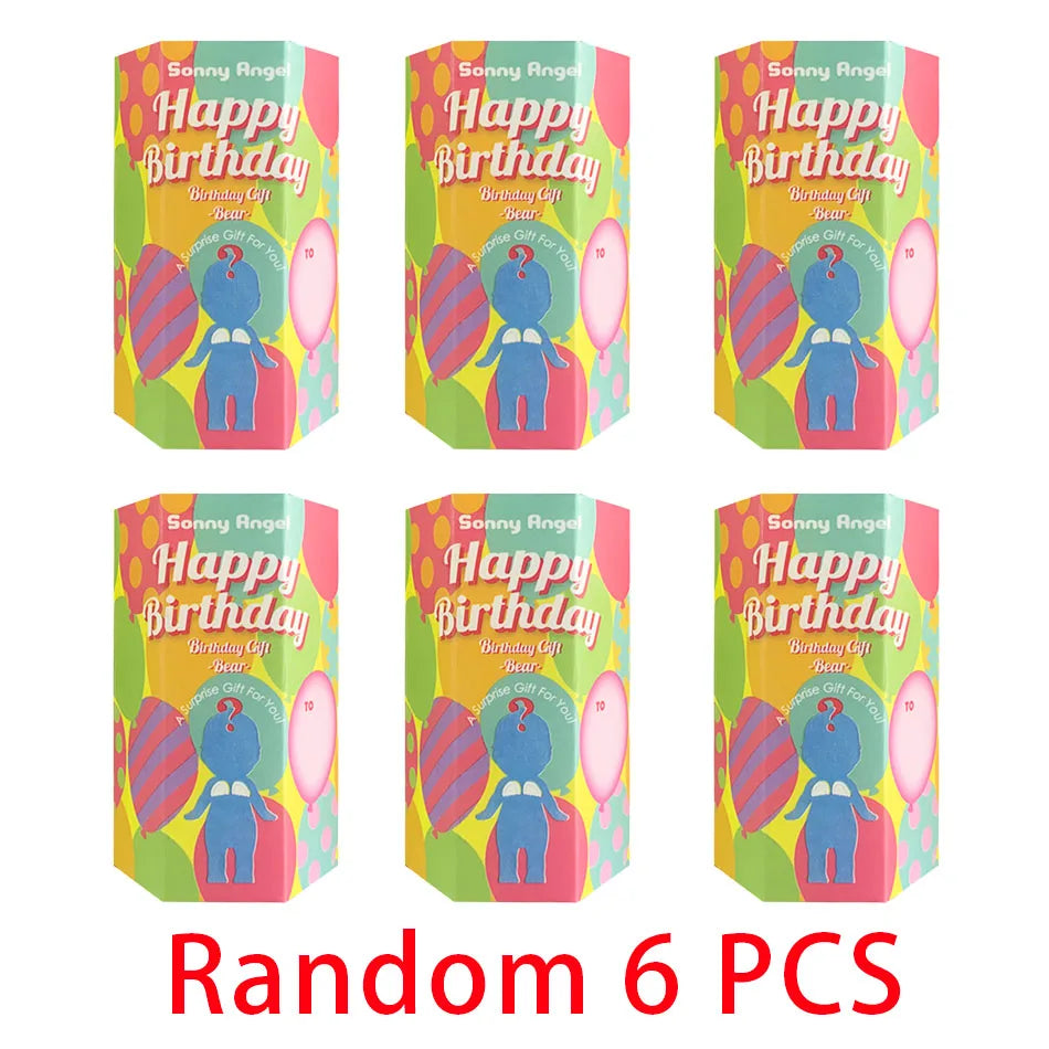 New Sonny Angel Blind Box – Birthday Series Animal Anime Figures, Cute Desktop & Car Ornaments, Christmas Gift