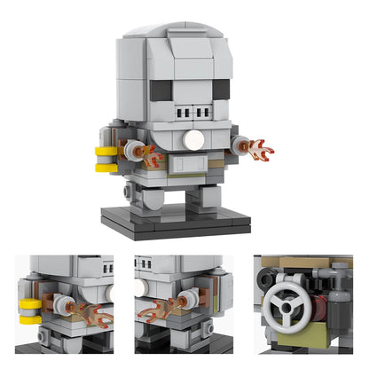MOOXI Movie Series MOC BrickHeadz Building Blocks Set – DIY Educational Toy for Kids