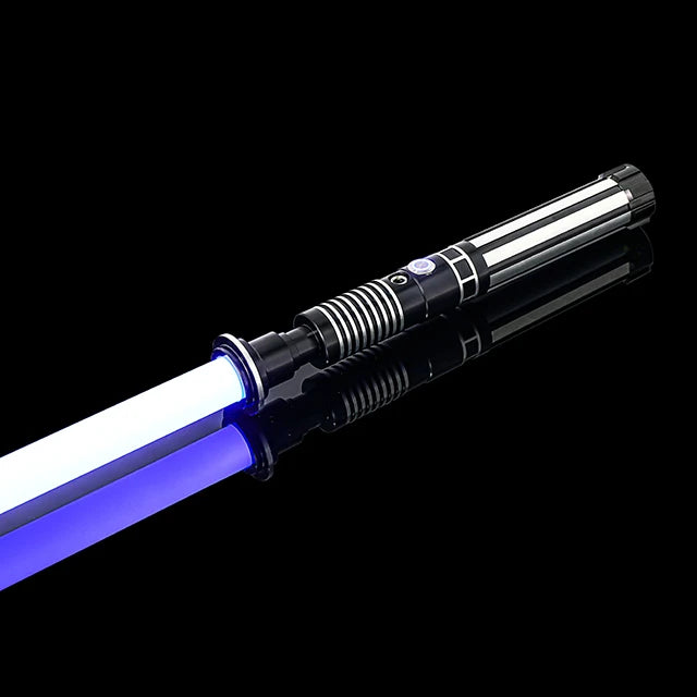 Luke RGB Metal Lightsaber – Laser Sword Kpop Lightstick Flashing Toy Rave Weapon Collectible