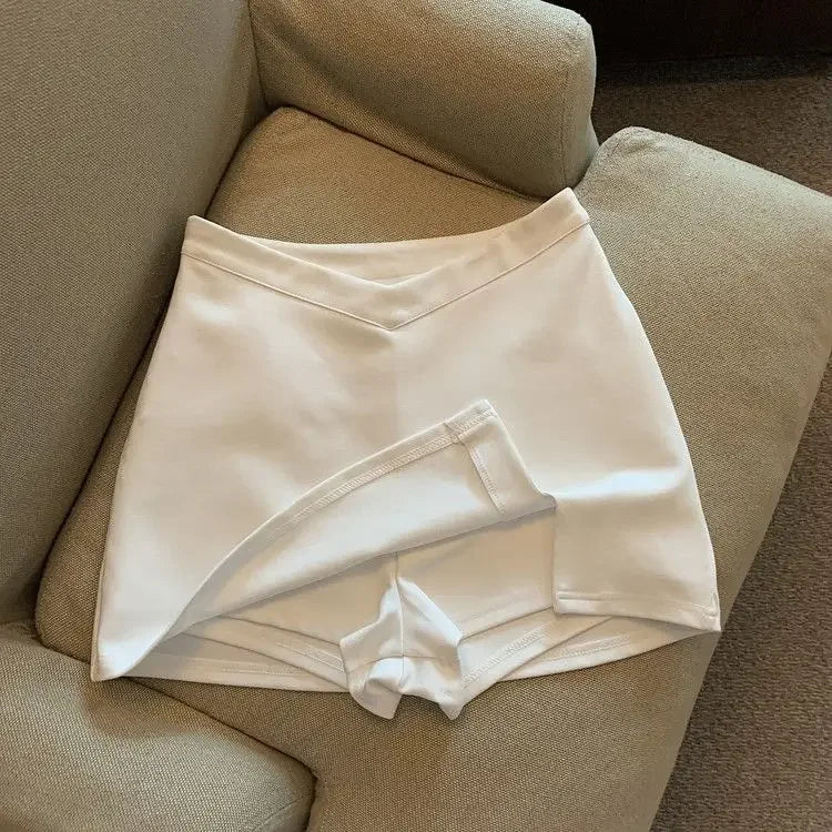 Women’s Mini Skirt – High Waist Slim Sexy Spring Casual Chic Streetwear for Mature Stylish Look