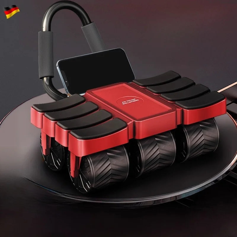 Smart Fit Abdominal Wheel – Six Wheels & Eight-Elbow Automatic Rebound with Mobile App Connectivity