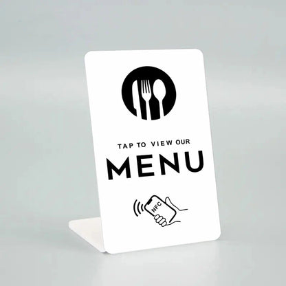 Instagram NFC Stand Display – Social Media APP Review Card for Google, Facebook & WhatsApp