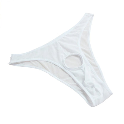 Men’s Mesh Breathable Underwear Briefs – Ultra-Thin Lightweight See-Through Style Comfortable Low-Rise Casual Underpants