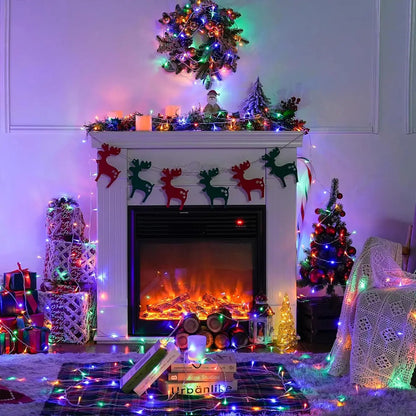 LED Waterproof Christmas Fairy Lights – 5/10/20M Outdoor String Lights for Garden, Tree, Home, Halloween, and Holiday Decoration