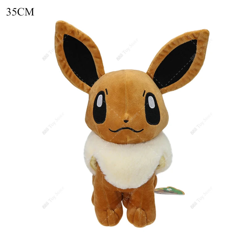 31cm Pokémon Plush – Shiny Umbreon Soft Stuffed Anime Doll | Eevee, Sylveon, Vaporeon, Flareon Collectible Toy