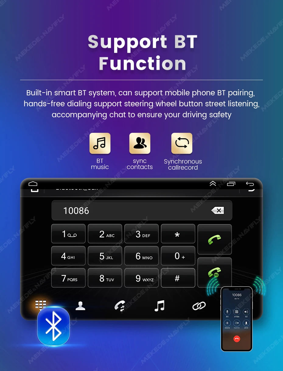 Android 13 Wireless CarPlay Multimedia Player – 7/8/9" IPS Screen GPS & WiFi Car Radio for VW Passat, Golf, Polo, Jetta & Skoda