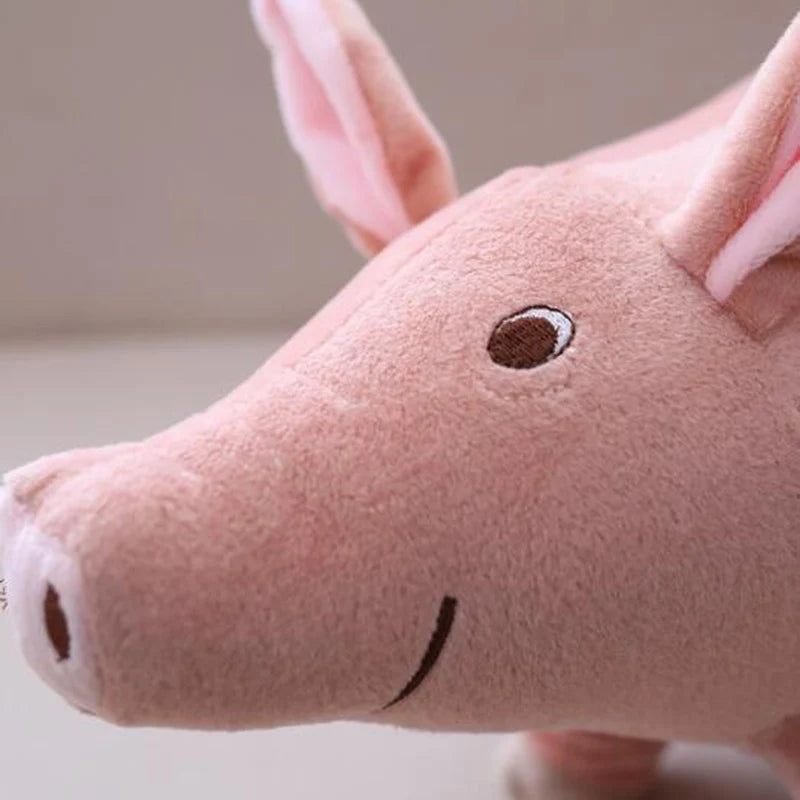 25cm Lifelike Cartoon Pig Plush Toy — Soft Stuffed Animal Doll, Kawaii Birthday Gift for Girls