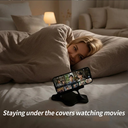 Bedside Lazy Phone Stand - Stable Ergonomic Hands-Free Holder for Side-Lying Viewing