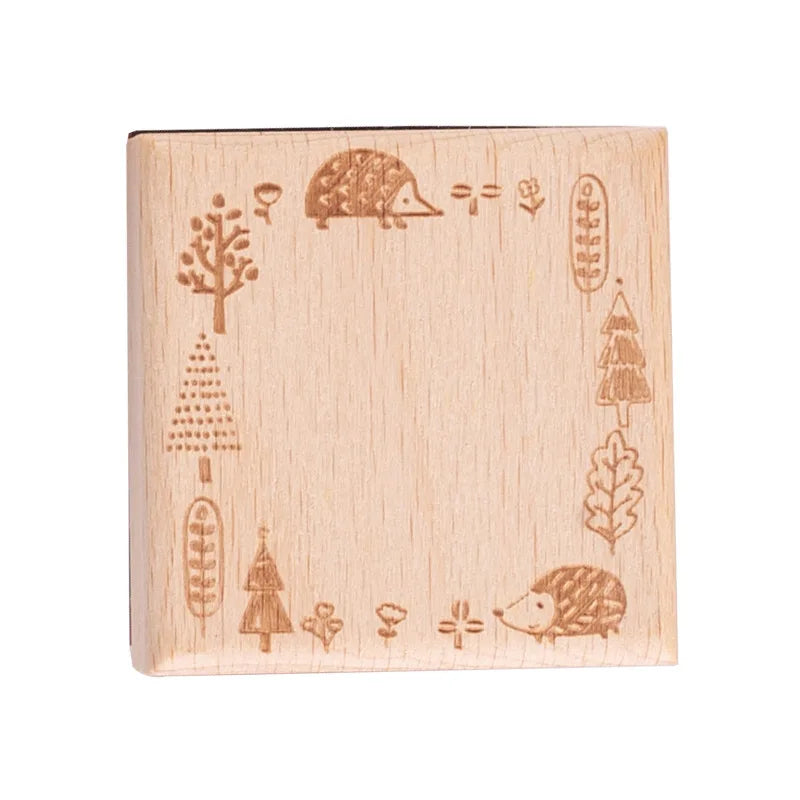 Cute Cat Wood Stamp Calendar – Daily & Monthly Planner Stamps for Journaling, Scrapbooking & DIY Crafts