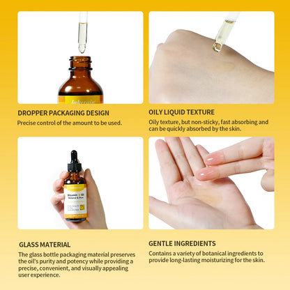 Vitamin E Facial Oil - Hydrating Anti-Wrinkle Skincare for Smooth, Radiant-Looking Skin