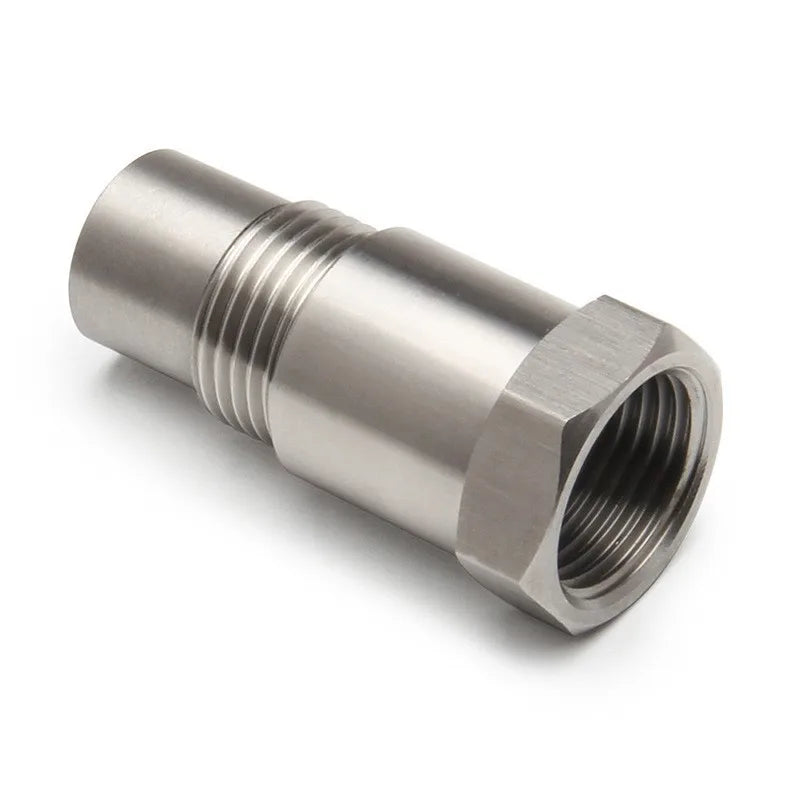 Oxygen O2 Sensor Spacer Adapter M18X1.5 with Filter Screen for Car Modification