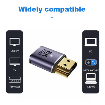 HDMI-Compatible Cable Adapter – Mini/Micro HDMI to HDMI 2.1 Converter, 48Gbps, 8K60Hz, 4K120Hz for PS4, PS5, Laptop, PC, Projector