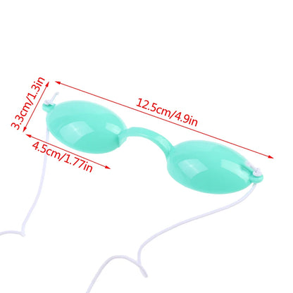 Adjustable Full Shading Safety Eyepatch Glasses - Laser Light Protection Goggles for Tattoo, Photon Beauty Clinics, and Patient Safety