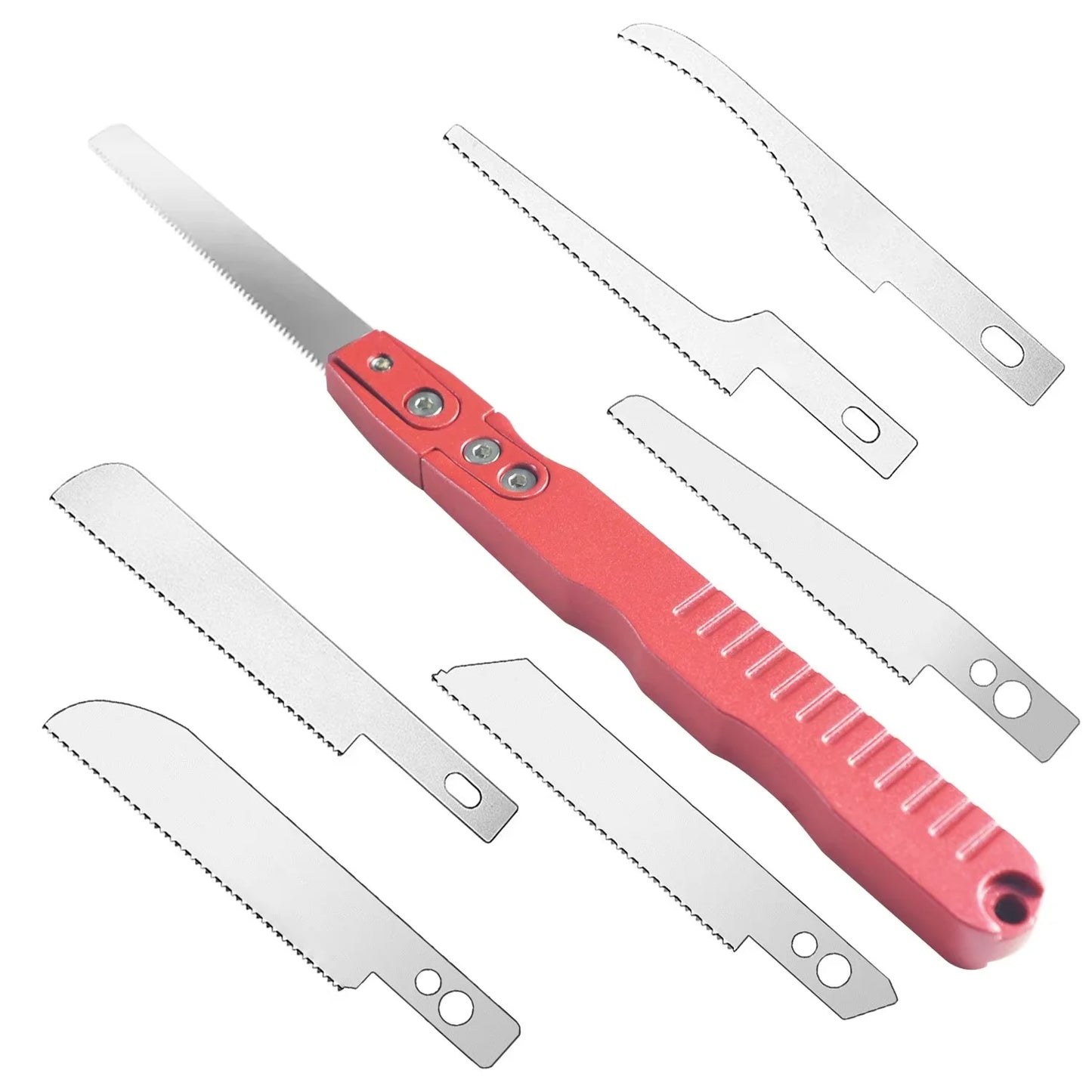 Joystar Mini Hand Saw Tool Kit – 5pcs Modelling Saw Blades for Craft & Hobby Projects