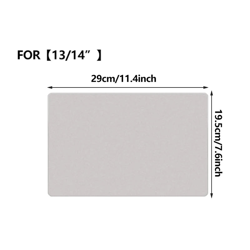 Microfiber Keyboard Dust Cover - Ultra Thin Waterproof Protector for MacBook Pro Air 15-16 Inch
