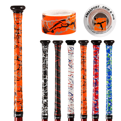 AMASPORT Baseball Bat Grip Tape – Anti-Slip Sweatband for Softball, 5/10/20pcs Sports Accessories