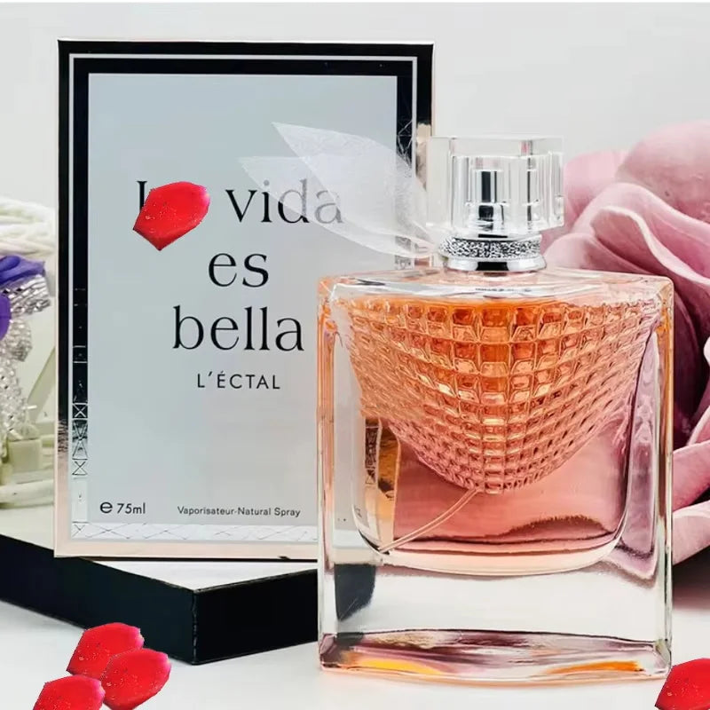 Original 75ml Beautiful Life Women’s Perfume – True Love Rose Fragrance, Fresh & Romantic Long-Lasting Scent