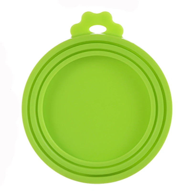 Reusable Silicone Food Can Lid – Sealed Storage Top Cap for Puppy, Dog & Cat Feeders