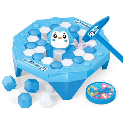 Mini Ice Breaking Penguin Game — Save the Little Penguin Desktop Interactive Toy for Kids & Parent-Child Competition