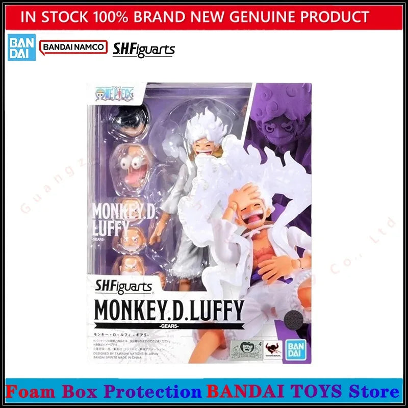 Bandai One Piece SHF Anime Figure Model Kit — Monkey D. Luffy, Nami, Shanks, Roronoa Zoro Romance Dawn