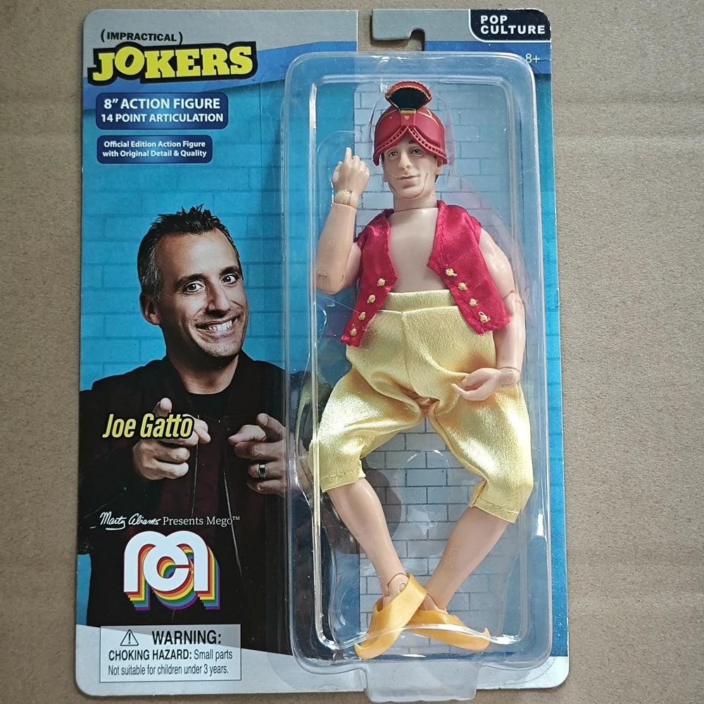 Mego 8-Inch Movie Character Action Figure - PVC Collectible Model Doll Toy Gift