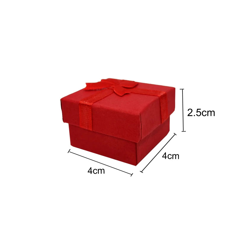 12/24/36pcs Ring & Earring Storage Boxes — High-Quality Paper Jewelry Gift Packaging Container Display