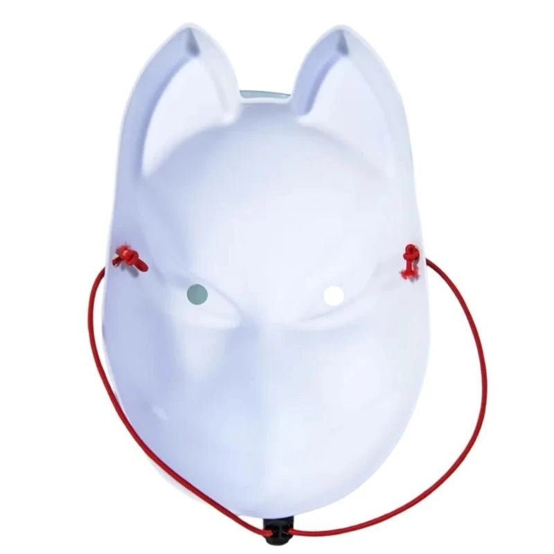 Fox Animal Mask – Full-Face Masquerade & Anime Cosplay Mask for Men and Women, Halloween Parties & Costumes