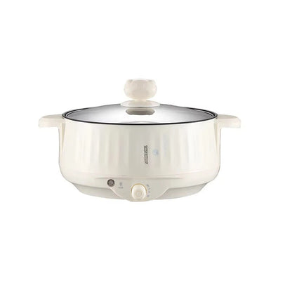 220V Electric Multi Cooker Pot - Single & Double Layer Non-Stick Rice Cooker Hot Pot for 1-2 People Household Cooking