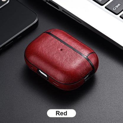 Leather Case for AirPods Pro 2 — Business Earphone Cover for Apple AirPods 3 & Pro 2nd Gen USB-C