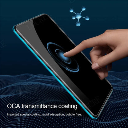 4 Pack Samsung Galaxy A52 Screen Protector – 9H Tempered Glass Full Cover with Strong Adhesive