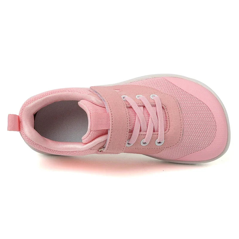 Kids Barefoot Sneakers - Wide Toe Natural Foot Shape Shoes For Boys & Girls Toddlers and Big Kids