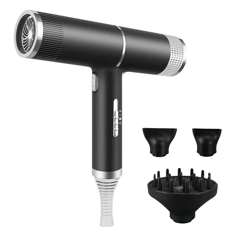 Professional Infrared Hair Dryer — Negative Ionic Blow Dryer with Hot & Cold Wind