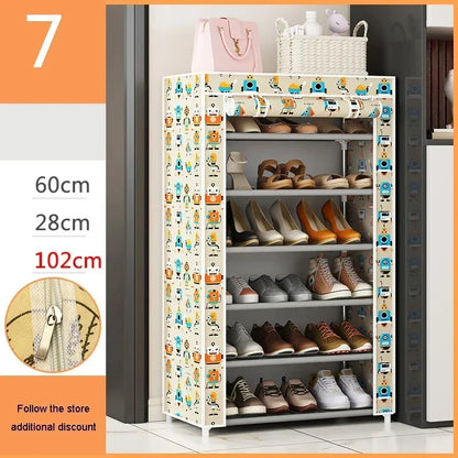 Modern Luxury Shoe Rack Organizer – Home Furniture Cabinet for Living Room, Entryway & Hallway Shoe Storage