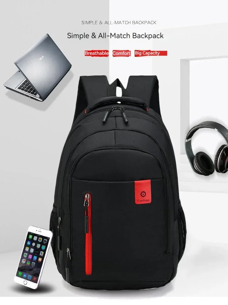 Classic Large Capacity Backpack - Stylish Student & Travel Outdoor Backpack