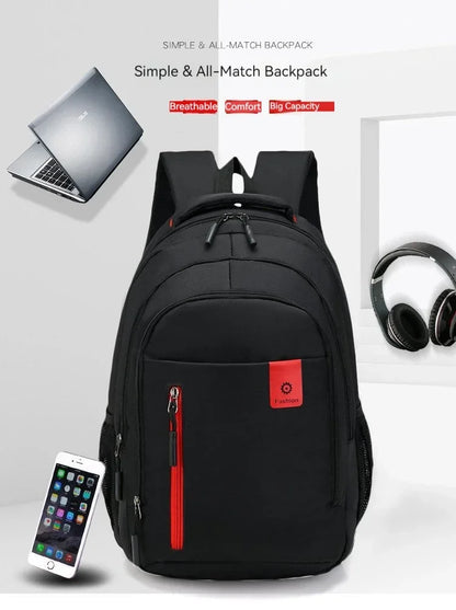 Classic Large Capacity Backpack - Stylish Student & Travel Outdoor Backpack