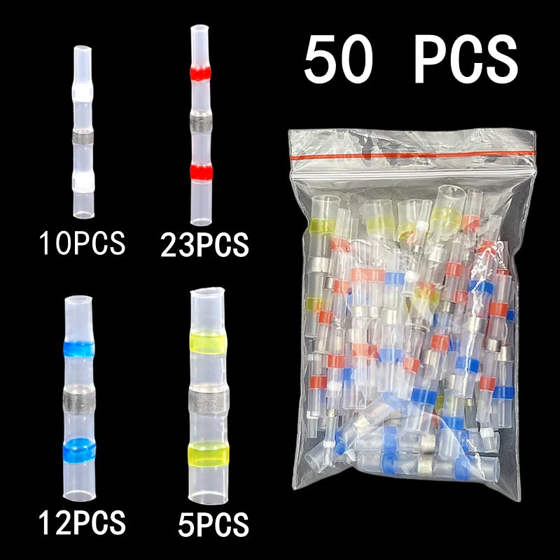 Heat Shrink Ring Terminals - IP67 Waterproof Wire Connectors for Secure Electrical Connections