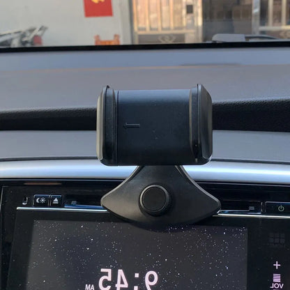 Universal CD Slot Car Phone Holder - 360° Rotating Smartphone Mount Stand for iPhone Samsung Xiaomi