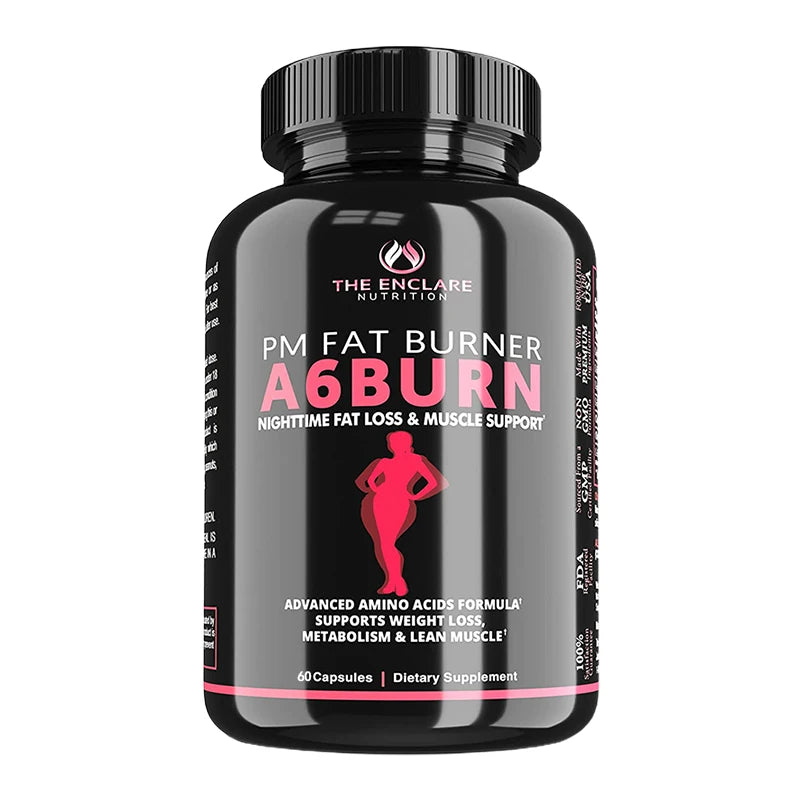 Fat Burner Weight Loss Supplement – Metabolism Booster, Belly Fat Reduction & Sleep Support Nutritional Formula for Healthy Weight Management