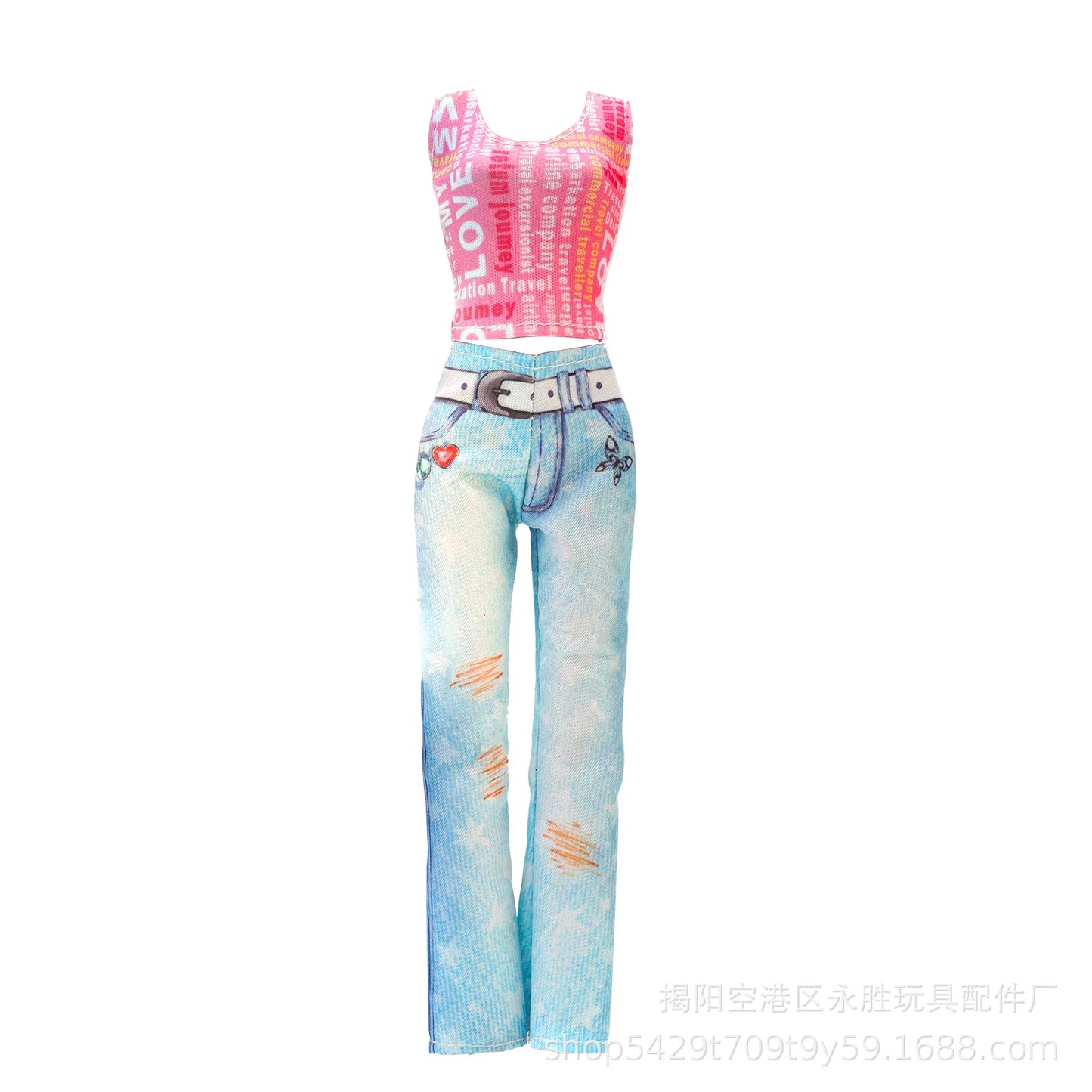 New Doll Clothes for 30cm Barbie – BJD Doll Outfit Accessories for Girls DIY Toy