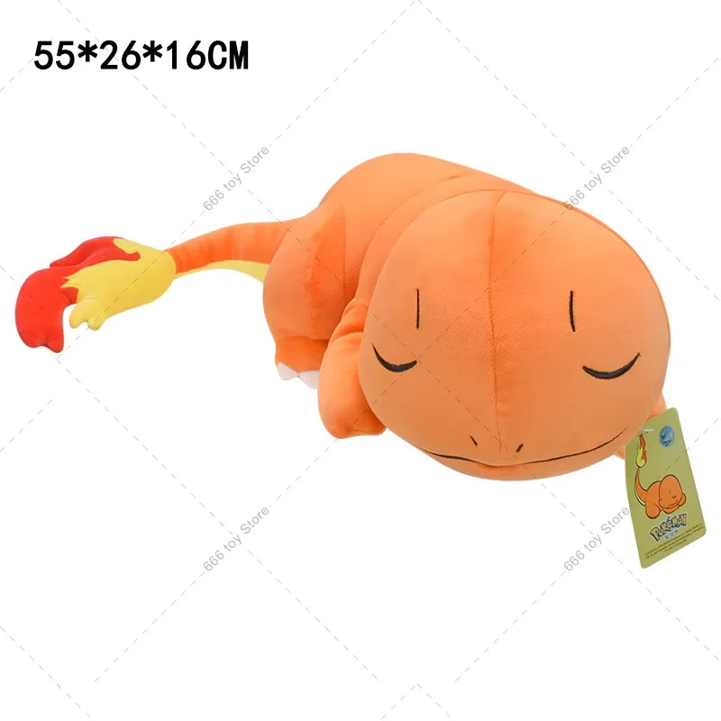 11 Styles Large Pokémon Sleeping Pillow – Garchomp, Psyduck, Mew, Snorlax, Bulbasaur, Squirtle, Charmander Stuffed Sofa Doll Gift